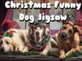 遊戲Christmas Funny Dog Jigsaw