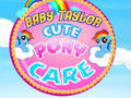 遊戲Baby Taylor Cute Pony Care