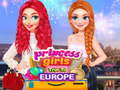 遊戲Princess Girls Trip To Europe