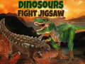 遊戲Dinosaurs Fight Jigsaw