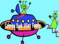 遊戲Coloring Book: Alien Family