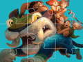 遊戲The Croods Jigsaw 