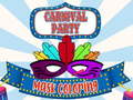 遊戲Carnival Party Mask Coloring