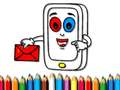 遊戲Mobile Phone Coloring Book