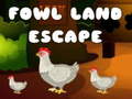 遊戲Fowl Land Escape