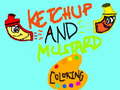 遊戲Ketchup And Mustard Coloring Station