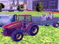 遊戲3D city tractor garbage sim