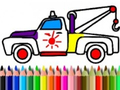 遊戲Back To School: Truck Coloring Book