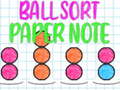 遊戲Ball Sort Paper Note