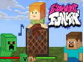 遊戲Friday Night Funkin Minecraft Steve vs Creeper