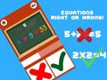 遊戲Equations Right or Wrong