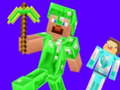 遊戲Creeper vs Enderman from minecraft
