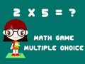 遊戲Math Game Multiple Choice