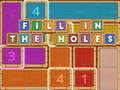 遊戲Fill In the holes