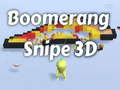 遊戲Boomerang Snipe 3D
