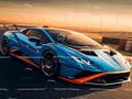 遊戲Lamborghini Huracan STO Puzzle