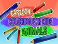 遊戲Cartoon Coloring Book for Kids Animals