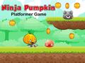 遊戲Ninja Pumpkin Platformer Game