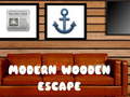 遊戲Modern Wooden House Escape