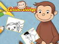 遊戲Curious George Coloring Book