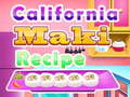 遊戲California Maki Recipe