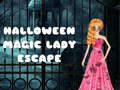 遊戲Halloween Magic Lady Escape