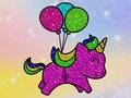 遊戲Coloring Book Glittered Unicorns