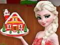 遊戲Xmas Gingerbread House Cake