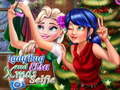 遊戲Ladybug And Elsa Xmas Selfie