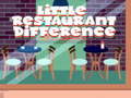 遊戲Little Restaurant Difference
