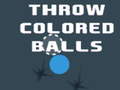 遊戲Throw Colored Balls