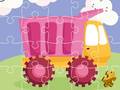 遊戲Cute Kids Trucks Jigsaw