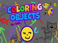遊戲Coloring Objects For kids