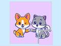 遊戲Cats and Dogs Puzzle