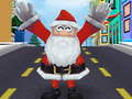 遊戲Santa City Run surfers