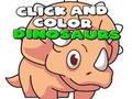 遊戲Click And Color Dinosaurs