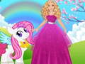 遊戲Barbie and Pony Dressup