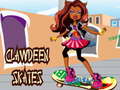 遊戲Clawdeen skates