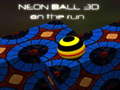 遊戲Neon Ball 3d on the run