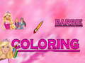 遊戲Barbie Coloring 