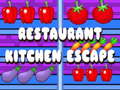 遊戲Restaurant Kitchen Escape