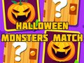遊戲Halloween Monsters Match