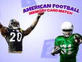 遊戲American Football Memory Card Match