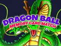 遊戲Dragon Ball memory card match