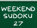 遊戲Weekend Sudoku 27