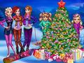 遊戲Princesses Christmas tree