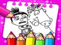遊戲Despicable Me Printable Coloring Book