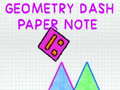 遊戲Geometry Dash Paper Note