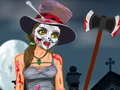 遊戲Halloween Girl Dressup