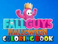 遊戲Fall Guys Halloween Coloring Book